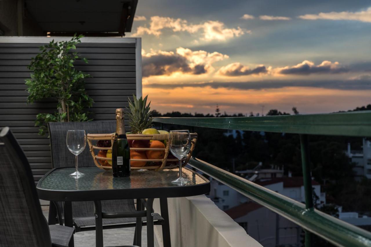Apartment For 4 Ppl With Great View In Athènes Extérieur photo